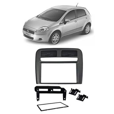 Imagem de Moldura Fiamon 2 Din 7" Fiat Punto 08/12 - Grafite Original