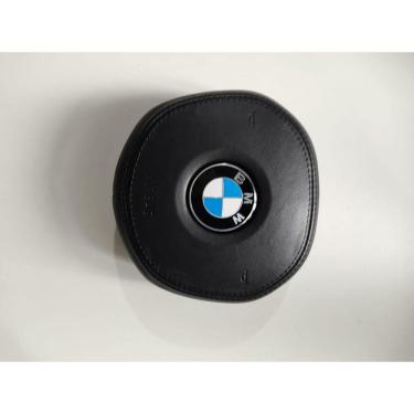 Imagem de Capa Tampa do Airbag Volante Bmw X6 X3 X4 X5 320 M135 2014 2015 2016 2017 2018 2019 Buzina Motorista