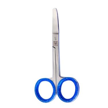 Imagem de DILCINTIA BEAUTY Tesoura De Unhas Para Bebes Ponta Curva Aço Inox Anel De Silicone