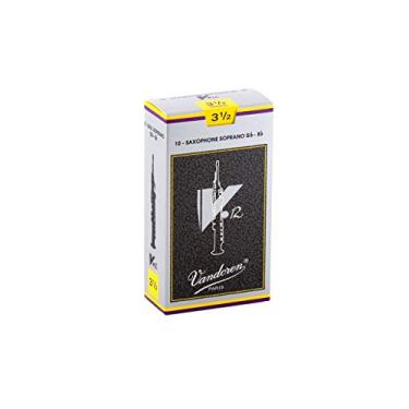 Imagem de Palheta V.12 Vandoren SR6035, 3,5 para Sax Soprano com 10 unidades (embaladas individualmente)