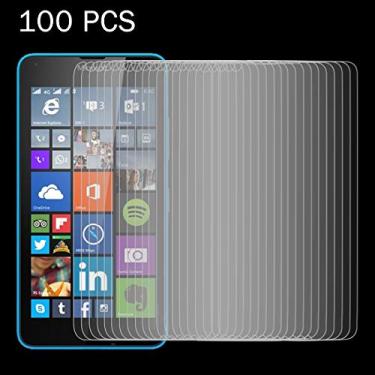 Imagem de VGOLY Protetor de tela 100 PCS para Microsoft Lumia 640 0.26mm 9H Dureza de Superfície 2.5D Película de Tela de Vidro Temperado à Prova de Explosão