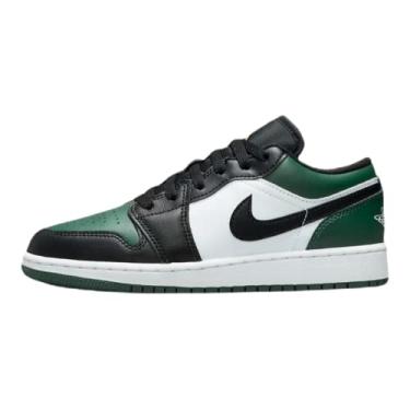 Imagem de Nike Sapatos de Basquete Masculinos, Verde nobre/preto/branco, 3.5 Big Kid