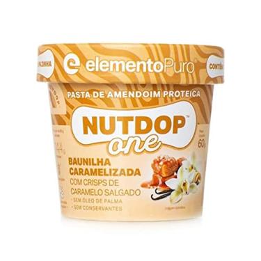 Imagem de Nutdop One Pasta de Amendoim (60g) - Baunilha Caramelizada com Crisps de Caramelo Salga - Elemento Puro, Elemento Puro