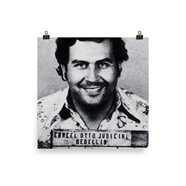 Imagem de Pablo Escobar Caneca Shot 1991 Pôster Vertical Mugshot