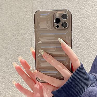 Imagem de Moda transparente capa de telefone com jaqueta para iPhone 12 11 13 Pro Max 7 8 Plus X XR XS Max transparente capa de silicone macio, transparente, preto, para iphone X