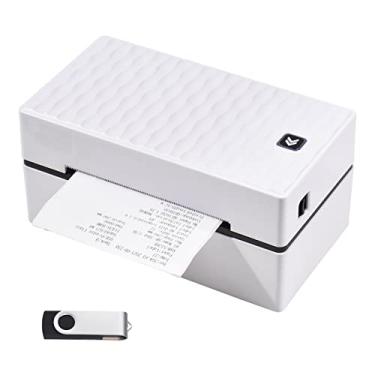 Imagem de LUGU Impresso de etiquetas térmica de mesa pa impressão de etiquetas de pacote de envio 4x6 Tudo em um fabricante de etiquetas sem fio BT&USB Conexão 180mm/s Impresso de etiquetas térmicas de