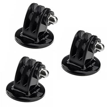 Imagem de Kit com 3 Suportes Adaptador Tripé Tripod Mount para GoPro - SHOOT