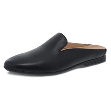 Imagem de Dansko Women's Lexie Black Milled Slip-on Flat Mule 6.5-7 M US