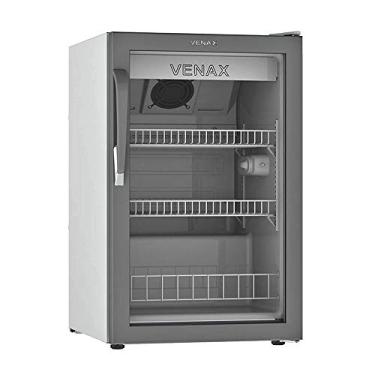 Imagem de Visa Cooler Refrigerador Multiuso Bebidas 82L Porta Vidro VV100 - Venax Branco 127V