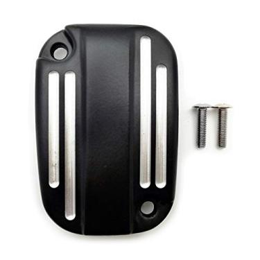 Imagem de Tampa de reservatório de fluido de freio dianteiro da AfterMokit, calibre direito, cilindro mestre para Harley Davidson Electra Glide Road King Ultra Classic Ultra Limited Street Glide Road Glide Heri