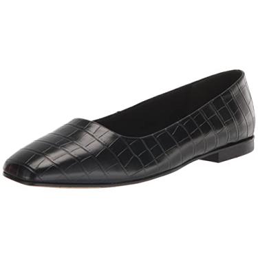 Imagem de Bella Vita Sapatilha de balé feminina Kimiko, Croco preto, 12