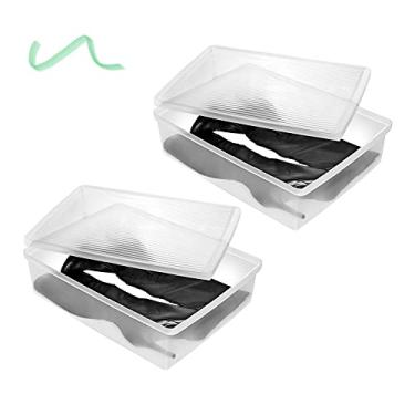 Imagem de Caixa Extra Grande Para Botas Sapatos Calçados Ordene Plástico 2 Un