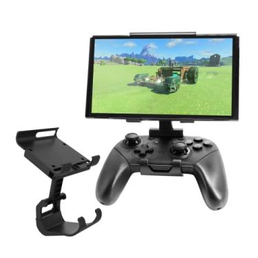 Imagem de Clipe de montagem ajustável J&TOP para controle Nintendo Switch Pro, compatível com Nintendo Switch e Nintendo Switch Lite