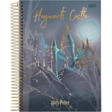 Imagem de Caderno Jandaia Universitário Harry Potter Espiral 96 Folhas