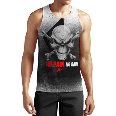 Imagem de Regata No Pain No Gain Caveira