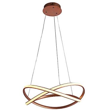 Imagem de PENDENTE NODO ROSE GOLD (D)50CM (A)15CM 1X36W 3000K 1188LM LED