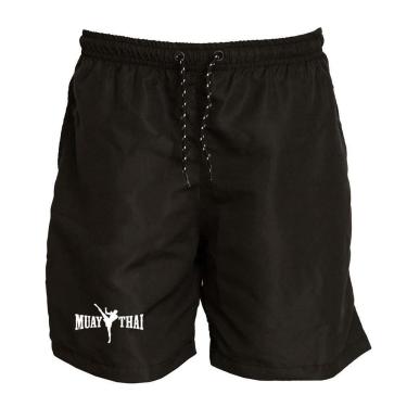 Imagem de Short Masculino Tactel Muay Thai Conforto Academia Treino-Masculino