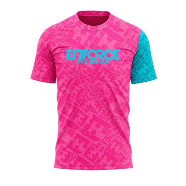 Imagem de Camisa Térmica Academia Proteção Solar Uv Dry Rosa-Masculino