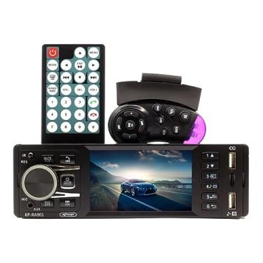 Imagem de Multimídia Mp5 Bluetooth Rádio Fm Tela 4 Controle 1 Din