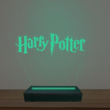Imagem de Luminária Led 3d Harry Potter Abajur Luxo