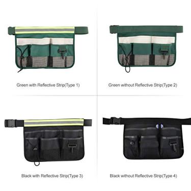 Imagem de Bolsa para ferramentas de jardim Sacos de cinto para ferramentas de cintura Avental com bolsos Kit de jardinagem em tecido Oxford 600D Sacola Organizador doméstico Suporte de kit de ferramentas de