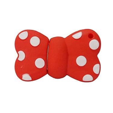Imagem de 16 GB Red Bow Tie Modelo Umeway Flash Drive USB 2.0 Pen Drive USB Memory Stick USB Capacidade Unidade USB Pen Drives Jump Drive Armazenamento USB