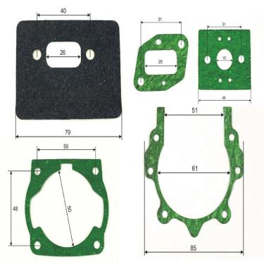 Imagem de Jogo Juntas Roçadeira 43/52/63Cc Garthen Kawashima Terra