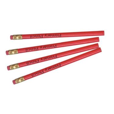 Imagem de Charles Leonard Lápis de escola primária/primária com borracha, barril de gordura de 35,5 cm, preto, 12/caixa (65505)