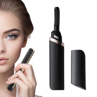 Imagem de Modelador de cílios elétrico, modelador de cílios aquecido | Modelador de pestanas aquecido recarregável USB com pente para pestanas | Ferramenta de ondulação portátil para mulheres, 3 modos Kumprohu