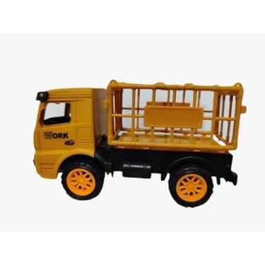 Imagem de Power Toys TECH - Miniatura Caminhão, Betoneira, Basculante, Escavadeira, Gaiola de Transporte de Animais (Betoneira)