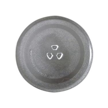 Imagem de Placa de microondas 245 mm/255 mm com ajuste universal, bandeja de vidro para mesa giratória de micro-ondas, placa resistente a arranhões, prato de vidro, toca-discos de restaurante, equipamento de