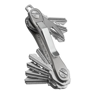 Imagem de KeySmart Robusto – Porta-chaves multiferramentas com abridor de garrafa e clipe de bolso (até 14 chaves, titânio