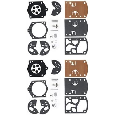 Imagem de Kit de reparo de carburador para 650 750 FP100 K10-WB WB-24 WB-25 WB-32 WB-33 WB-35 WB-38 Ferramentas de jardim de substituição de carburador (Cor: 2SET)