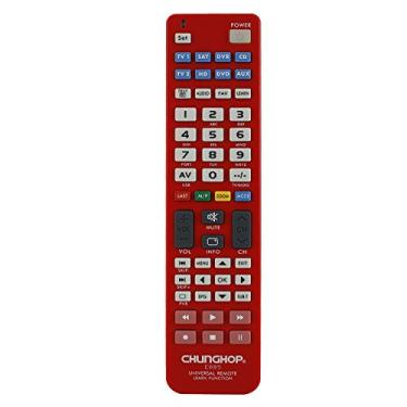 Imagem de CHUNGHOP Controle remoto universal IR Learning para Smart TV SAT DVD AUX CD VCR DVR 8 em 1 E885 controlador multifuncional