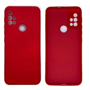Imagem de Capa Capinha Case Compatível Motorola Moto G10 / G20 / G30 Silicone Aveludada (vermelho)
