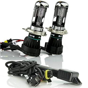 Imagem de Xentec Lâmpada Xenon H4/9003/HB2 Hi/Lo telescópica Bixenon 8000K HID 1 par (35W/55W, farol baixo: HID, farol alto: HID)