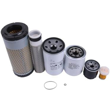 Imagem de LSSOCH Kit de filtro de manutenção MAM0117 9806000001 10400511200 19690531100 19682581000 19642509000 compatível com Mahindra 1626 HST L3 1.3L 1318CC 8CC 0,4 CID