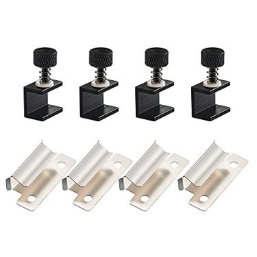 Imagem de 5Aplusreprap Clipes de cama de vidro para impressora 3D, com aço inoxidável de 7 mm, 3 clipes de cama de vidro para Creality Ender 3 Pro/Ender 3 V2/Ender 3 Neo/Ender 5/Plus, CR10/CR10S, CR20 PRO,