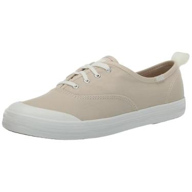 Imagem de Keds Tênis masculino Champion Toe Cap com cadarço, Lona de aveia, 6.5