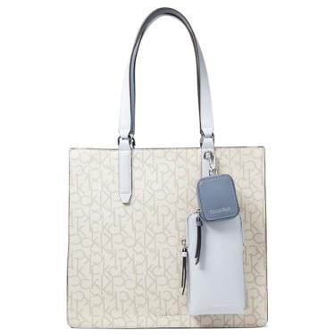 Imagem de Calvin Klein Bolsa Gene Modular Signature, Baunilha/cáqui/gelo/pederneira, One Size