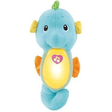 Imagem de Fisher Price Cavalo Marinho Com Luz E Som Azul Dgh82  - Mattel