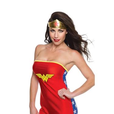 Imagem de Rubie's Costume Co Tiara feminina Dc Super-Heróis Mulher Maravilha, Mulher Maravilha, tamanho nico