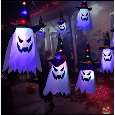 Imagem de Cordão De Luz Led 1,5m Pisca Pisca Decoração Enfeite Halloween