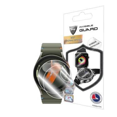 Imagem de IPG Protetor de tela de hidrogel para Samsung Galaxy Smartwatch (2 unidades) Película transparente HD invisível antiarranhões - suave/autorreparação/sem bolhas (relógio 7 (40 mm))