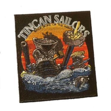 Imagem de Emblema militar dos EUA Navy Tin Can Sailors Destroyer Veteran Patriotic 10 cm