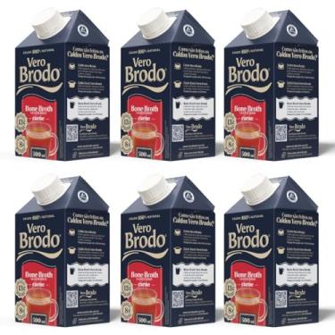 Imagem de Combo 6 Un Caldo Bone Broth Carne Bovino Vero Brodo 500ml