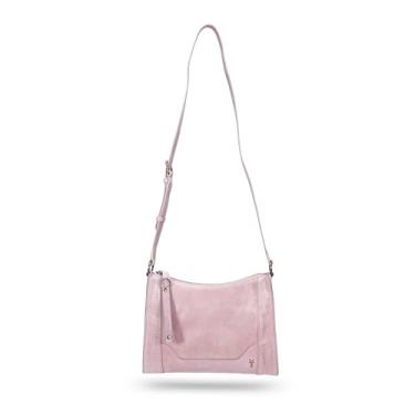 Imagem de Frye Bolsa tiracolo Melissa com zíper, bolsa elegante com alça ajustável e bolsos, Orquídea, One Size