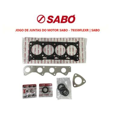 Imagem de Jogo Junta Superior Motor Sabó Volkswagen Kombi 1.6 8V 2007 A 2012, Mo