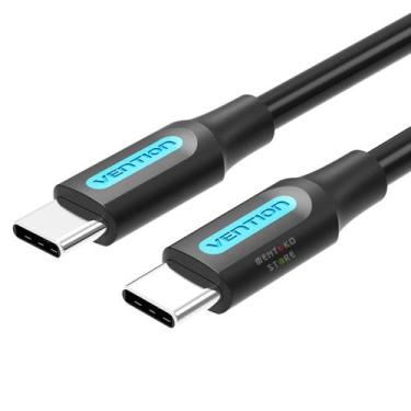 Imagem de Cabo Carregador USB Tipo C Android Tubo Rapido 1,5m Vention