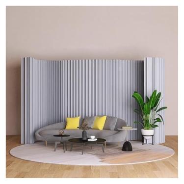 Imagem de Biombos e Divisórias Divisor De Sala Com Tela De Painel De Papel Dobrável De Altura 5,24~5,9 Pés, Divisórias De Parede De Papel Independentes Para Separação De Sala, Divisor Ajustável Flexível Para